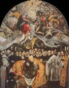 El Greco the burial of count orgaz oil painting